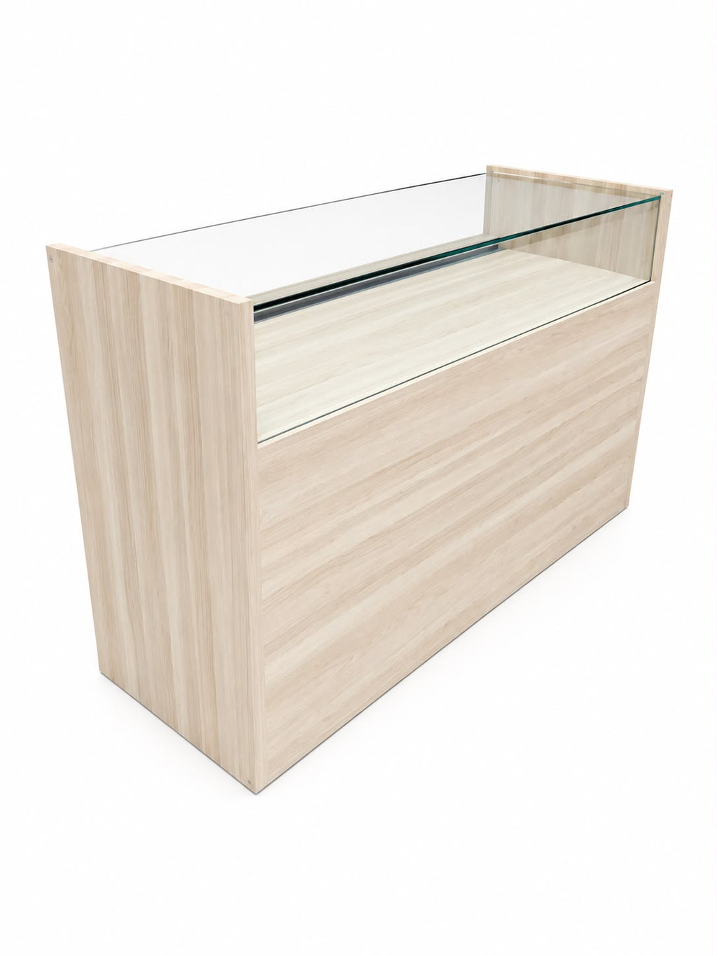 Mostrador Expositor con cristal