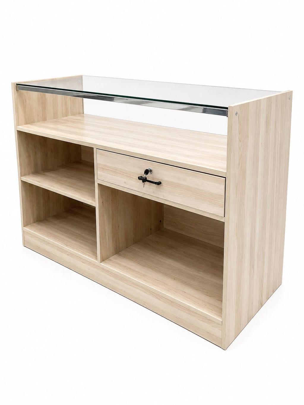 Mostrador Expositor con cristal
