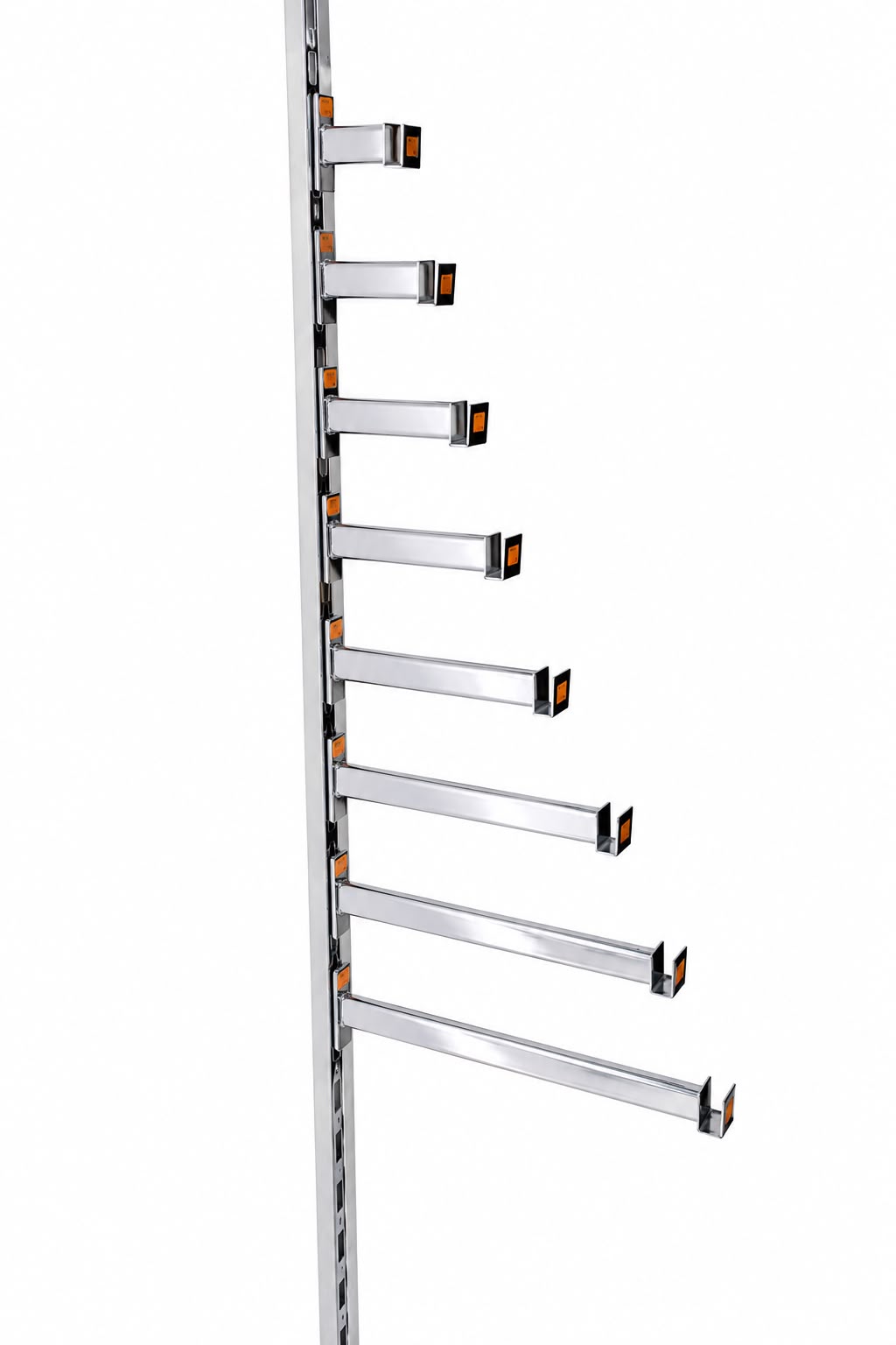 Brazo Rectangular para Cremallera