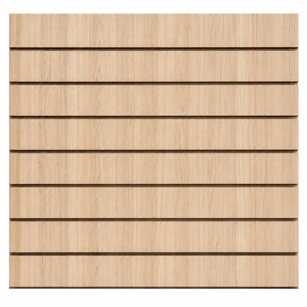 PANEL DE LAMAS BLANCO - MADERA 7.5